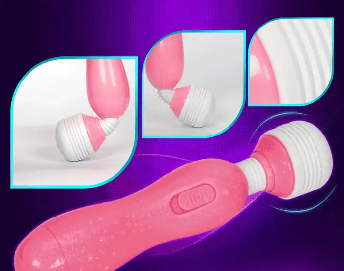 Vibrating Wand Electric Massager for Intimate Pleasure