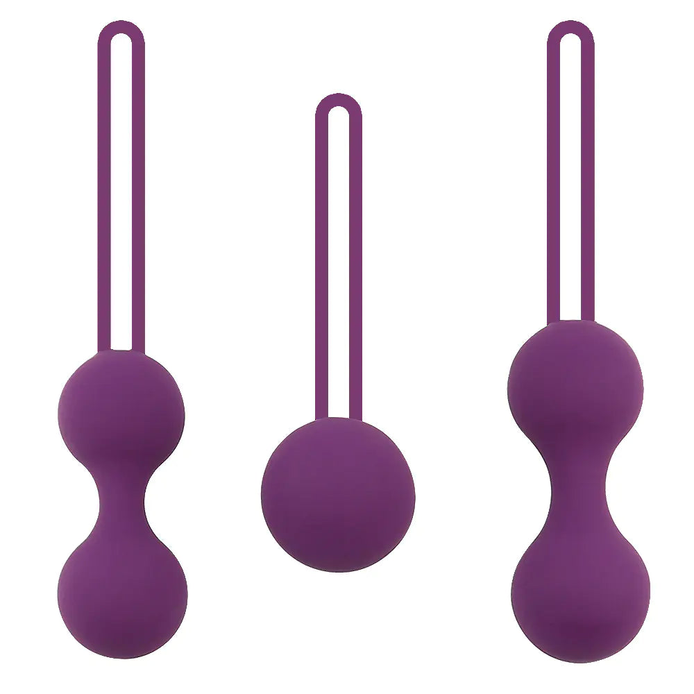 Silicone Kegel Balls Set for Women - Adult Products