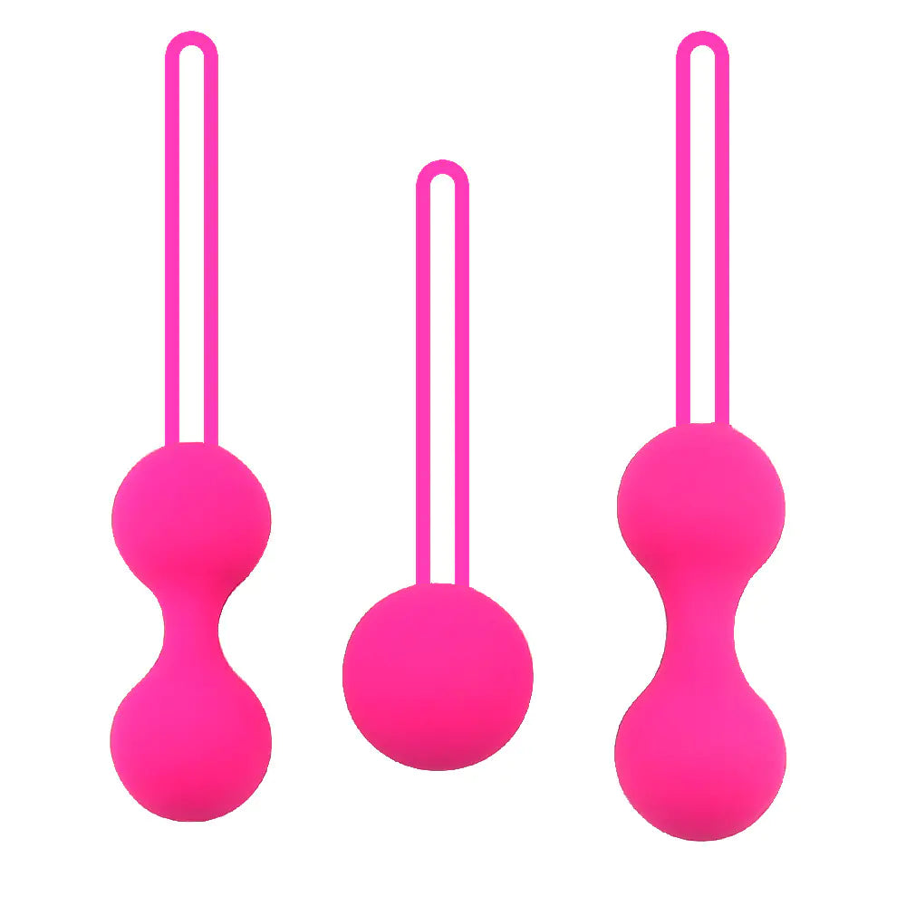 Silicone Kegel Balls Set for Women - Adult Products