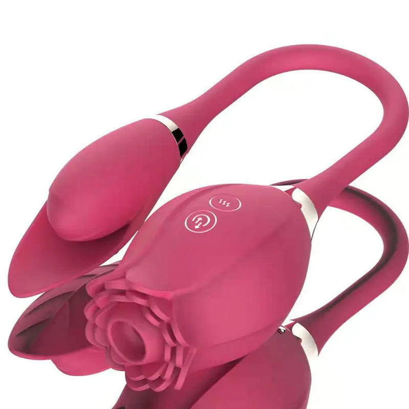 Twin Flower Bliss Vibrator - Women’s Sensation Toy